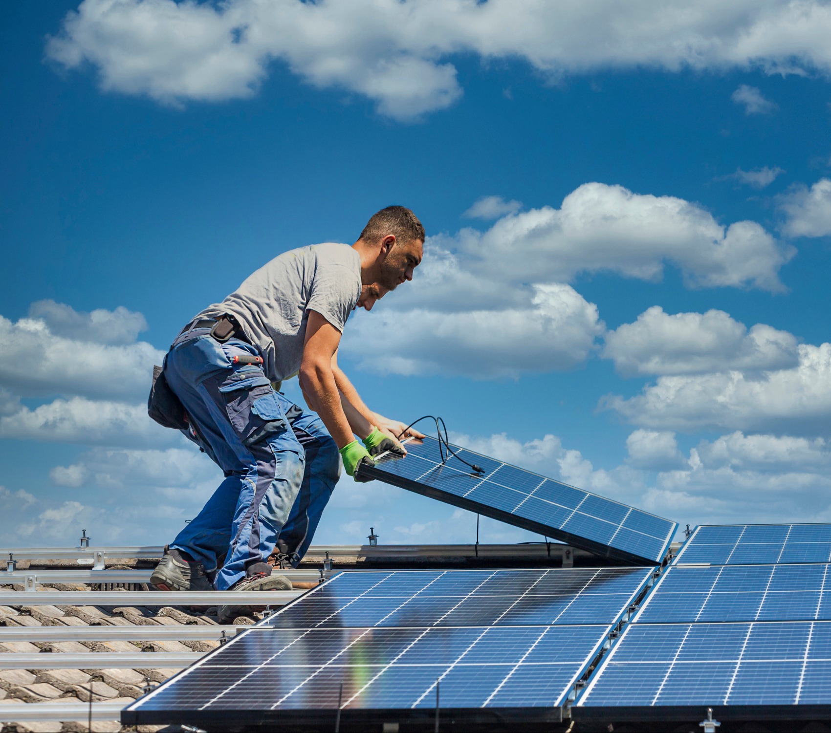 Installation Photovoltaikanlage